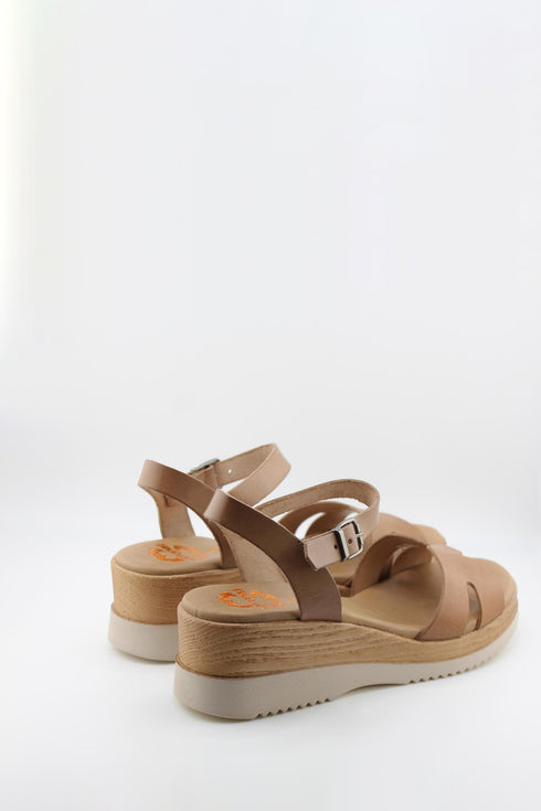 Porronet Adjustable Ankle-Strap Platform Sandals